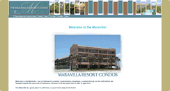 Desktop Screenshot of maravillagalveston.com